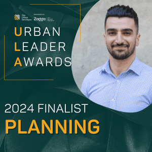Amin Hamzavian planning award