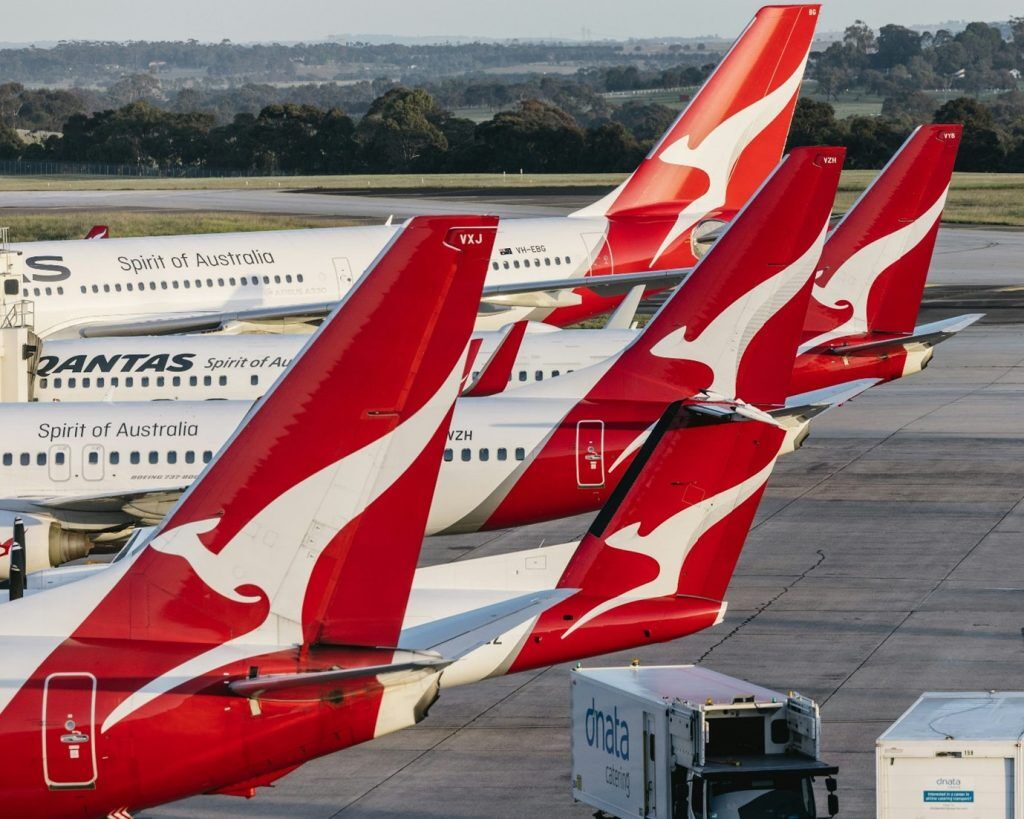 qantas planes