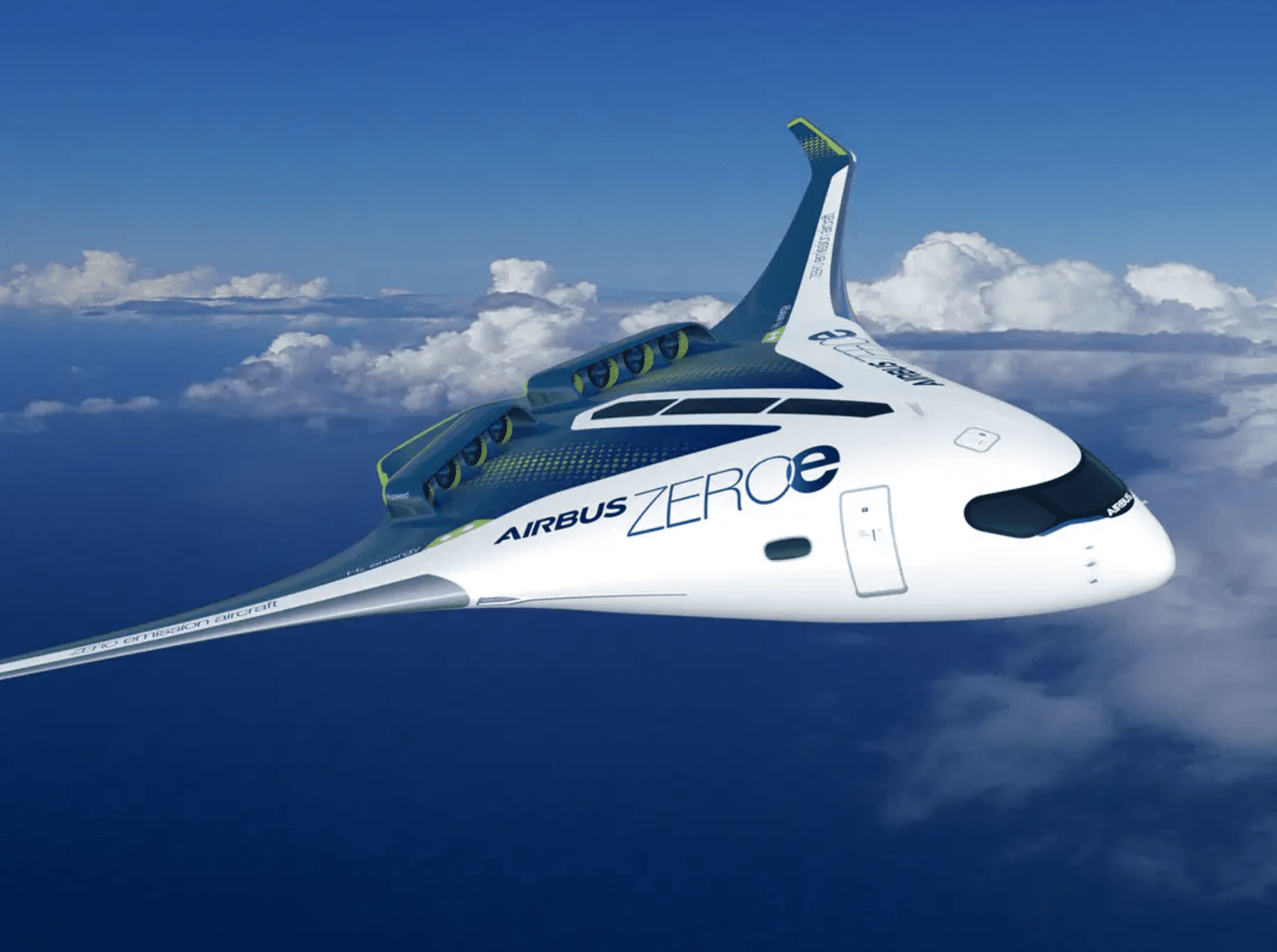 airbus blended wing body