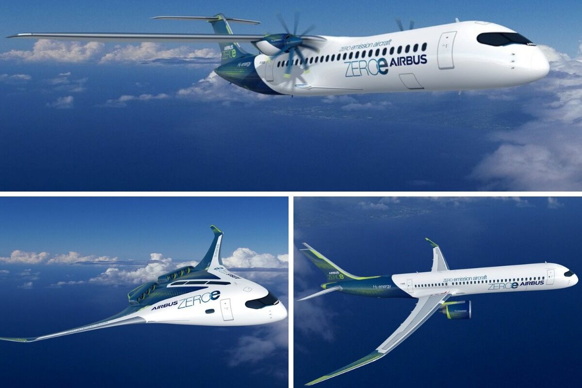 airbus zeroe types
