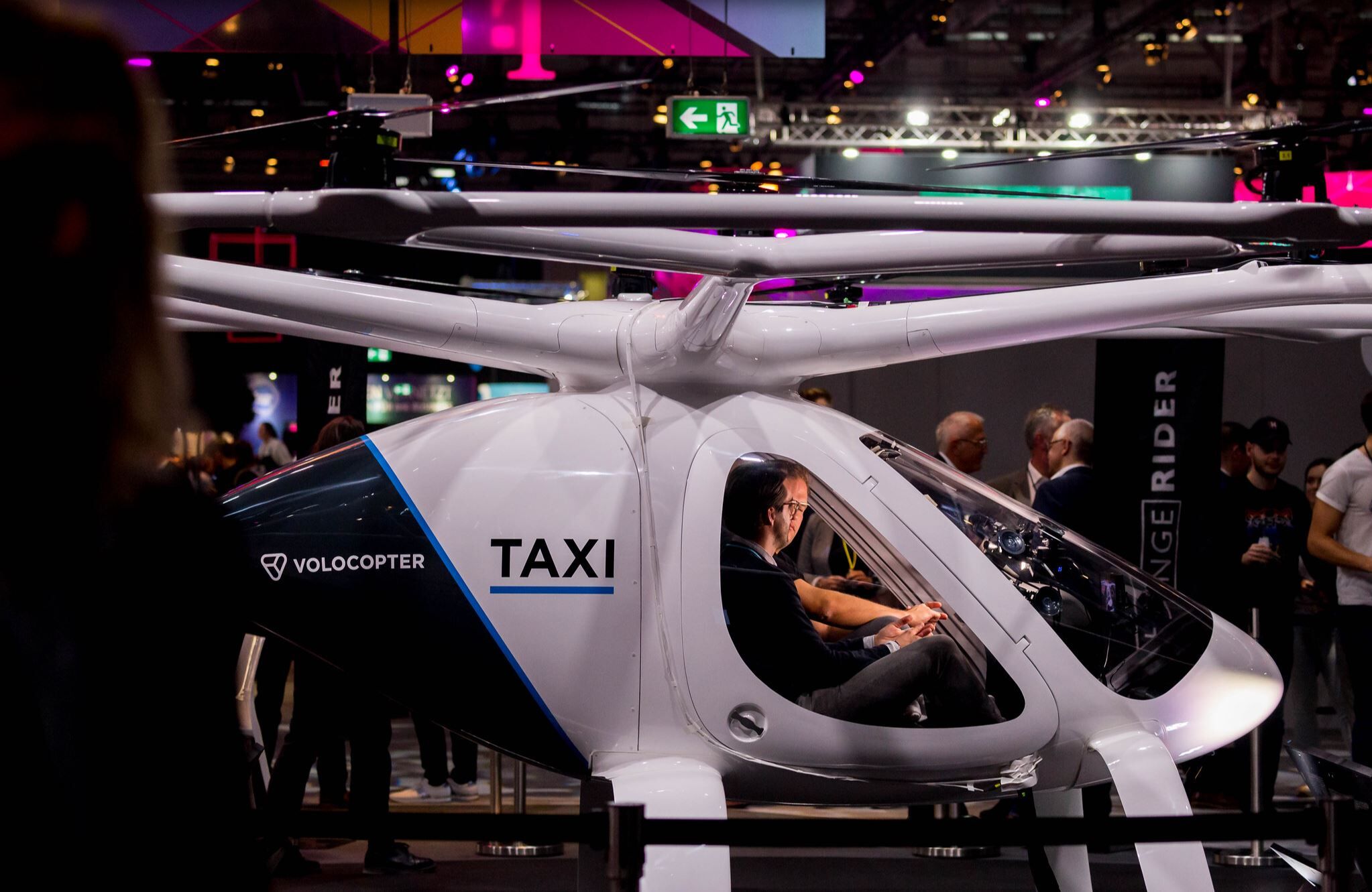 volocopter flying taxi