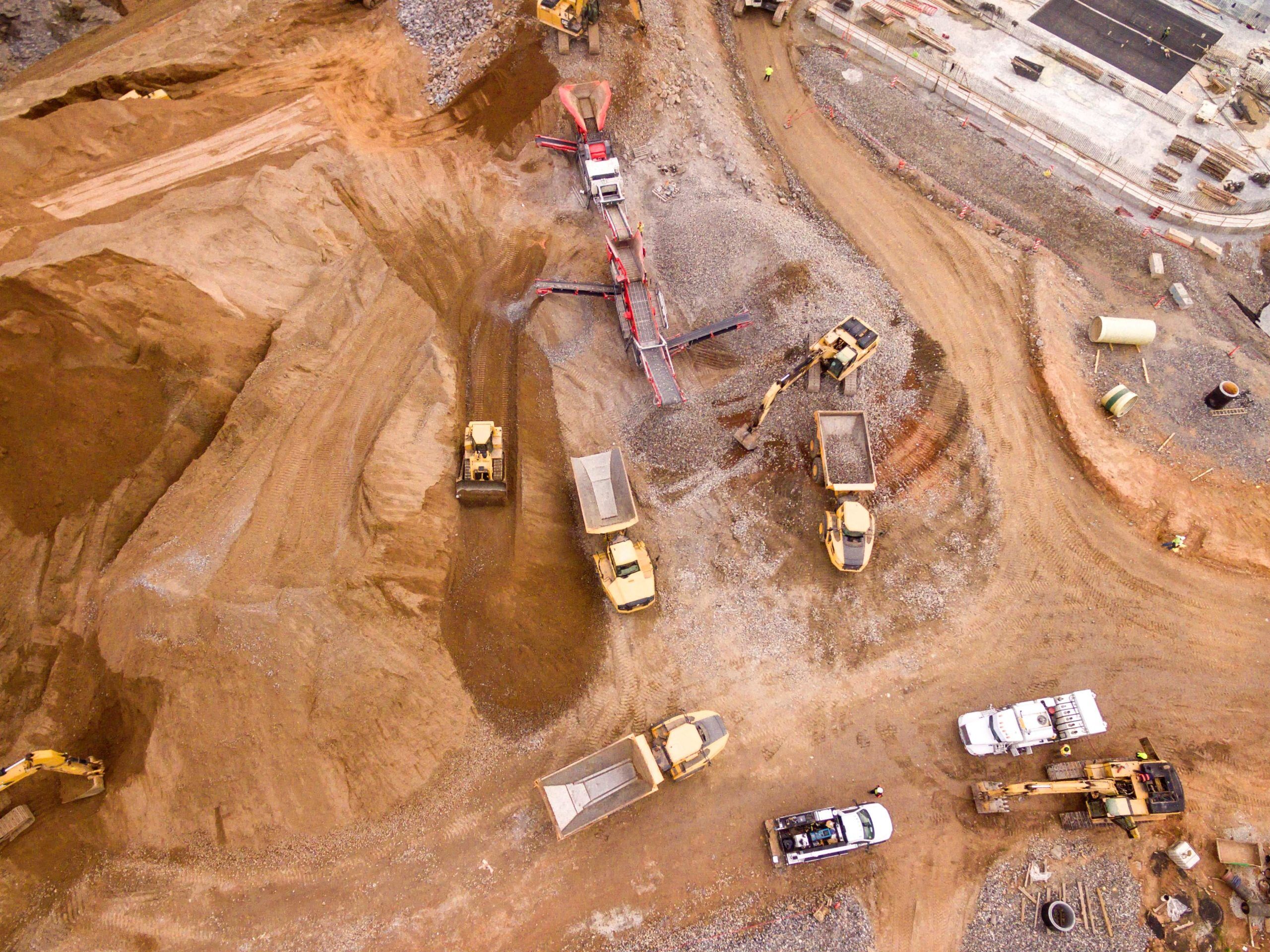 drones in mining