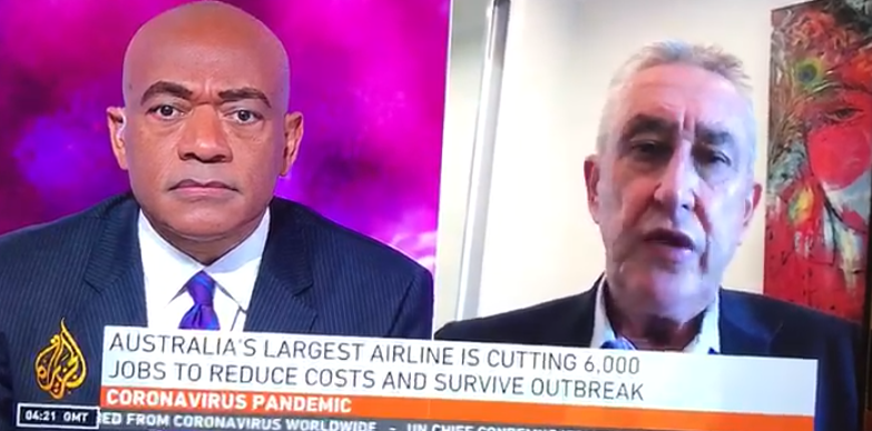 ron bartsch qantas response coronavirus pandemic